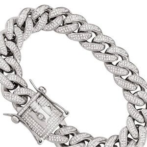 Silver Cuban Link Bracelet